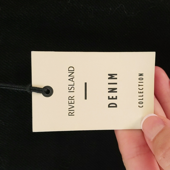 River Island | UK denim skirt size 2 - Picture 3 of 7